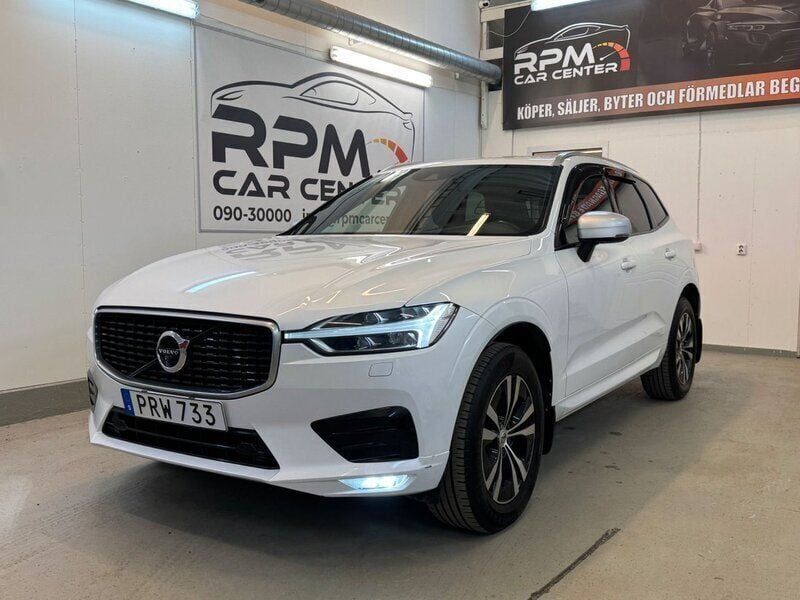 Vit Begagnad 2018 Volvo XC60 R-Design SUV | 269 900 kr (Dyr) - Bild 1/4