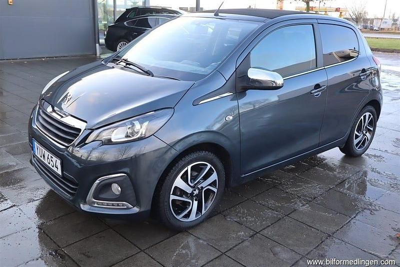 Begagnad Peugeot 108 72 HK (52 kW) 2018 Grå krom Cab