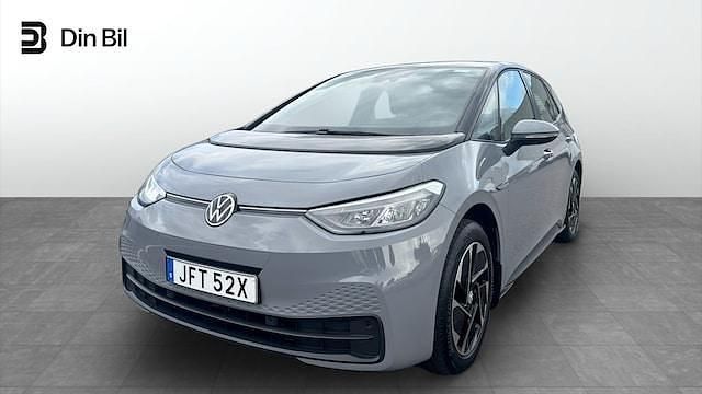 Grå Begagnad 2022 VW ID.3 Pro Performance Halvkombi | 269 900 kr (Bra pris) - Bild 1/4