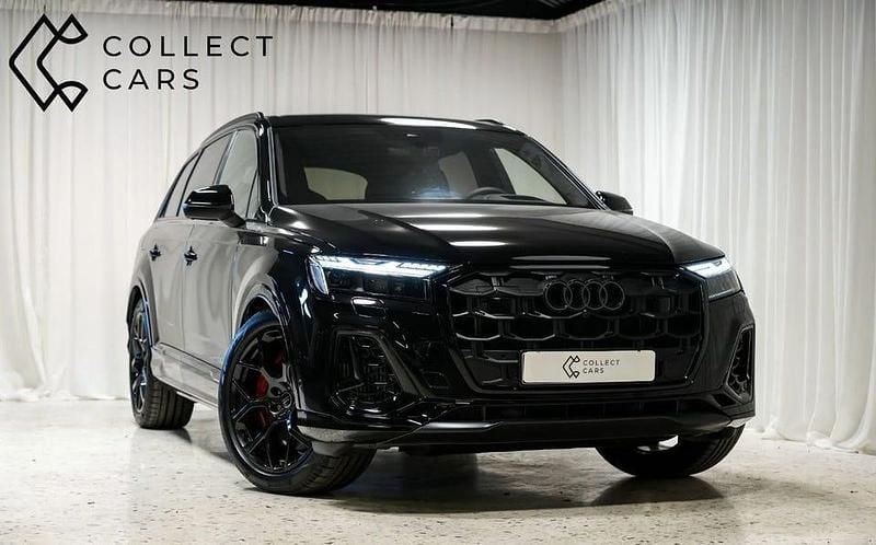 Svart Begagnad 2024 Audi Q7 S-Line SUV | 1 159 000 kr - Bild 1/4
