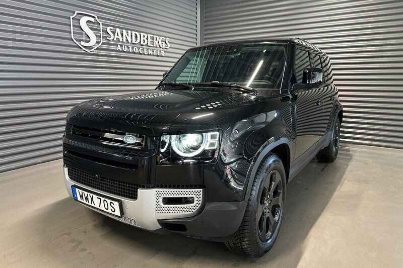 Svart Begagnad 2020 Land Rover Defender SUV | 699 500 kr (Bra pris) - Bild 1/4