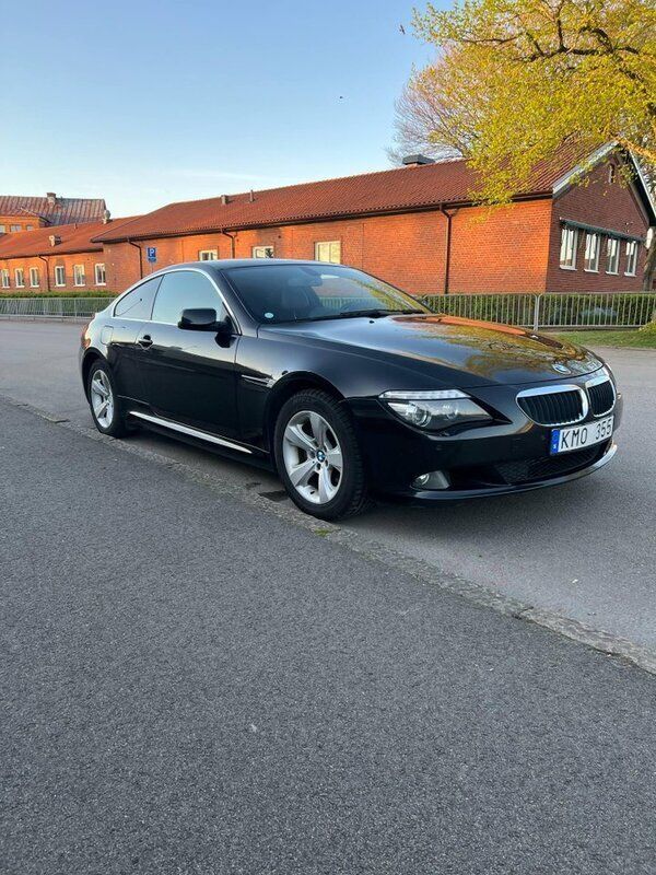 Svart Begagnad 2009 BMW 635 Sportkupé | 100 000 kr - Bild 1/4