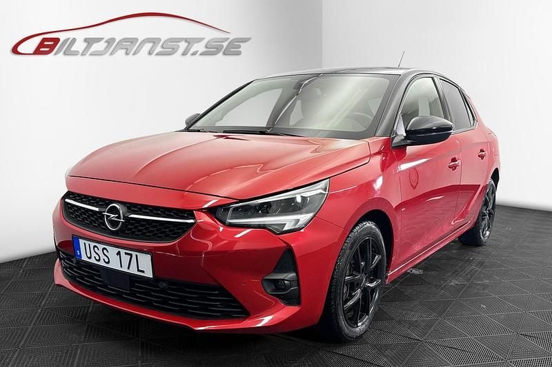Röd Begagnad 2021 Opel Corsa Halvkombi | 179 900 kr (Bra pris) - Bild 1/4