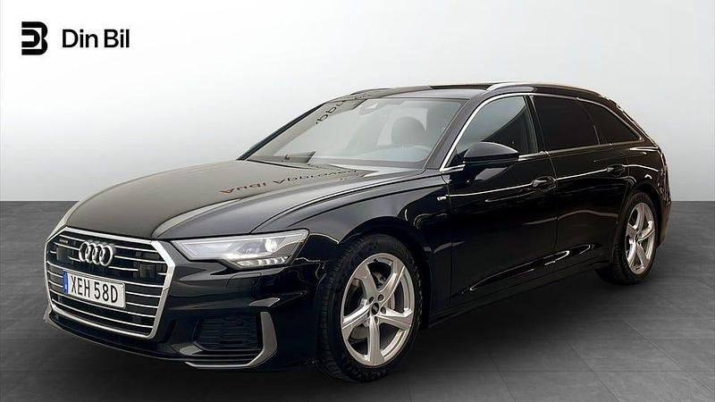 Svart Begagnad 2022 Audi A6 S-Line Kombi | 419 000 kr (Marknadspris) - Bild 1/4