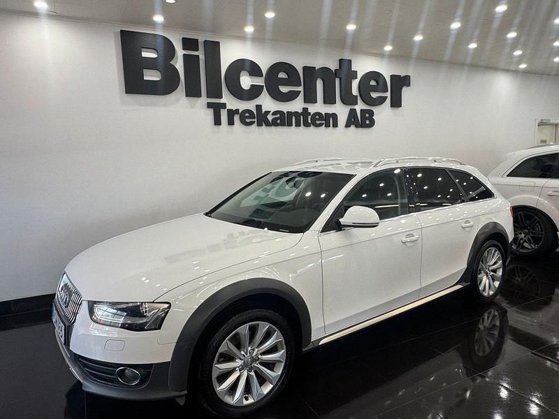 Vit Begagnad 2014 Audi A4 Allroad Kombi | 124 900 kr (Lite dyr) - Bild 1/4
