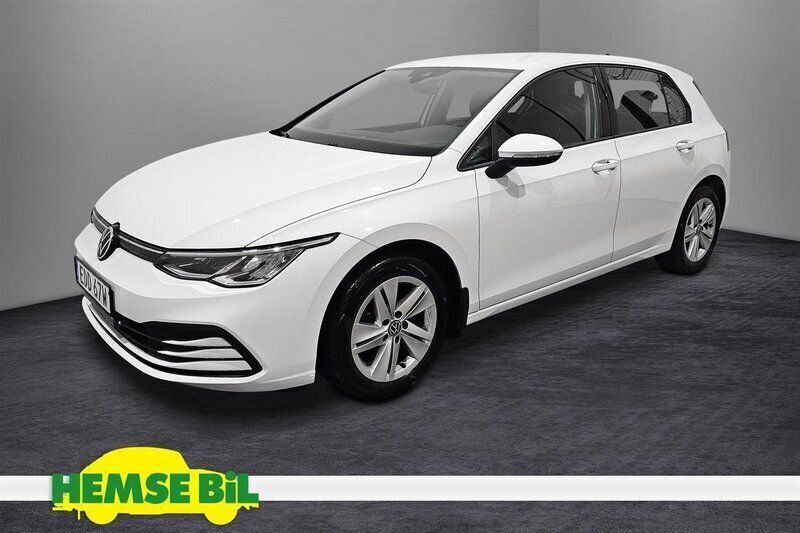 Vit Begagnad 2022 VW Golf VIII Kombi | 189 900 kr (Lite dyr) - Bild 1/4
