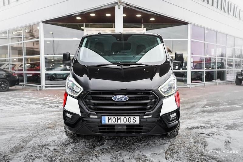 Begagnad Ford Transit Custom 131 HK (96 kW) 2019 Svart