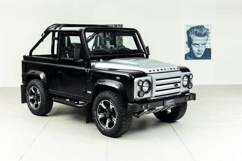 Begagnad Land Rover Defender 123 HK (90 kW) 2009 Svart SUV