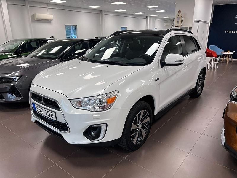 Vit Begagnad 2014 Mitsubishi ASX SUV | 119 000 kr (Marknadspris) - Bild 1/4