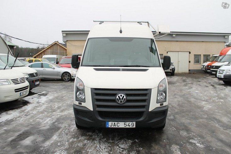 SÃ¥ld vw crafter 2,5tdi verkstad in., begagnad 2009, 16.000 mil i ...