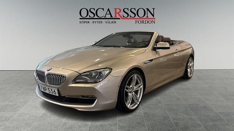 Silver Begagnad 2011 BMW 650 Cabriolet Comfort Edition Cab | 289 900 kr - Bild 1/4