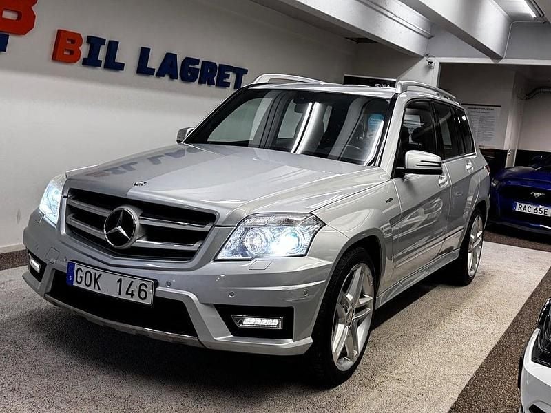 Begagnad Mercedes GLK220 AMG line 170 HK (125 kW) 2012 Silver SUV