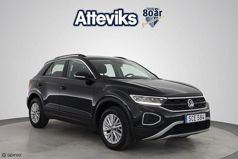 Svart Begagnad 2022 VW T-Roc SUV | 177 900 kr (Marknadspris) - Bild 1/4