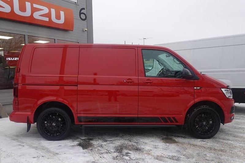 Begagnad VW T6.1 R 204 HK (150 kW) 2019 Röd Van