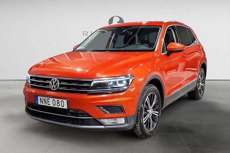 Begagnad VW Tiguan GT 190 HK (139 kW) 2017 Orange SUV