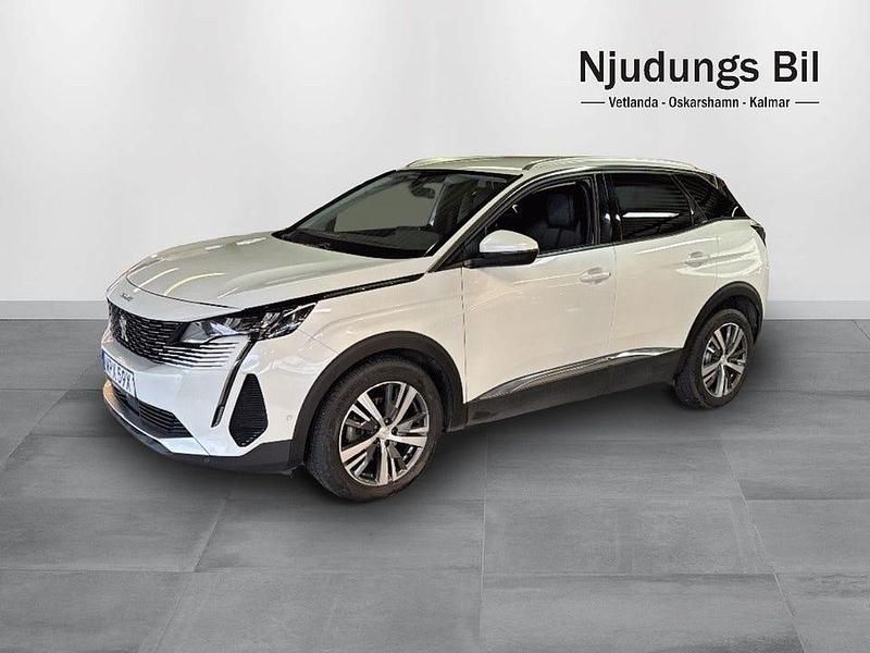 Vit Begagnad 2020 Peugeot 3008 Allure SUV | 224 900 kr (Lite dyr) - Bild 1/4