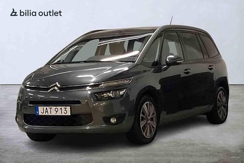 Grå Begagnad 2015 Citroën Grand C4 Picasso Minibuss | 124 900 kr (Marknadspris) - Bild 1/1