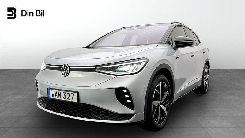 Silver (scale silver metallic bla) Begagnad 2023 VW ID.4 GTX SUV | 349 900 kr (Bra pris) - Bild 1/4
