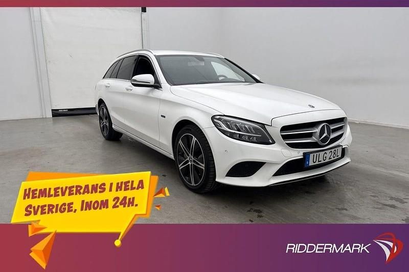 Vit Begagnad 2020 Mercedes C300 Avantgarde Kombi | 239 800 kr - Bild 1/3