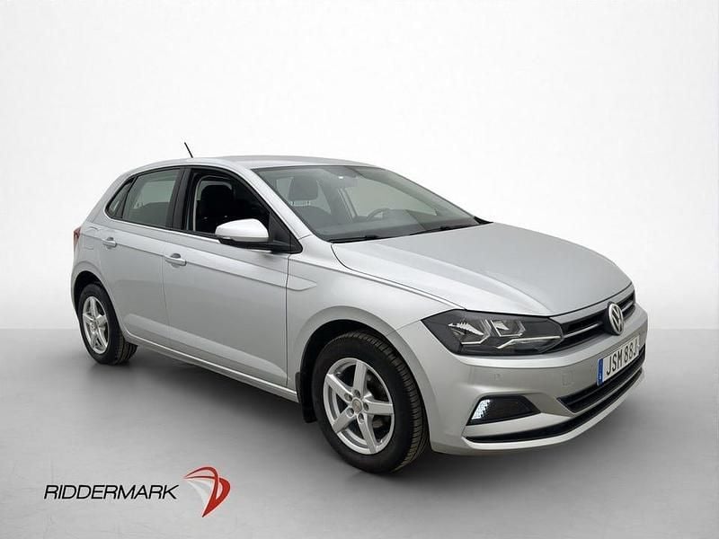 Begagnad VW Polo 95 HK (69 kW) 2020 Silver Halvkombi