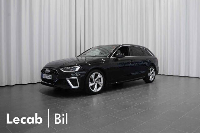 Mytsvart metallic Begagnad 2023 Audi A4 S-Line Kombi | 358 500 kr (Marknadspris) - Bild 1/4