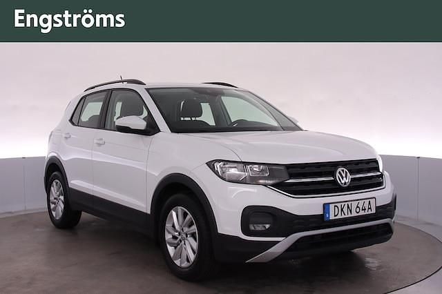 Vit Begagnad 2020 VW T-Cross Life SUV | 169 000 kr (Marknadspris) - Bild 1/4