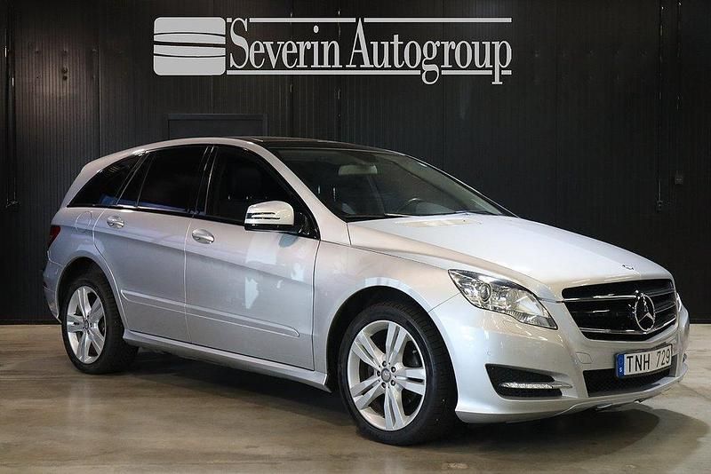 Silver Begagnad 2010 Mercedes R350 Minibuss | 194 900 kr - Bild 1/4