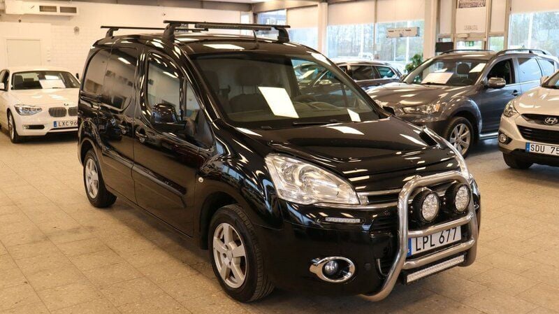 Svart Begagnad 2014 Citroën Berlingo Minibuss | 59 900 kr (Marknadspris) - Bild 1/4