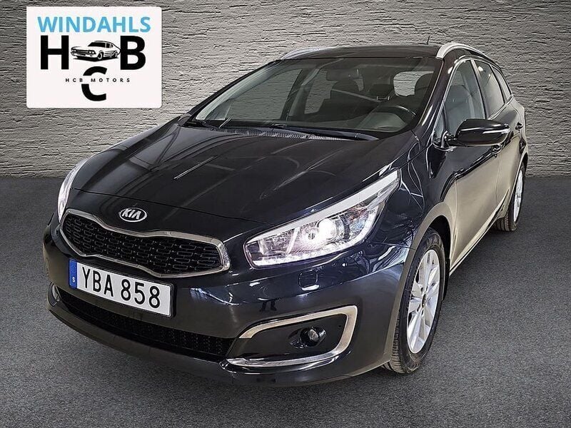 Svart Begagnad 2015 Kia Ceed Kombi | 149 700 kr (Dyr) - Bild 1/4