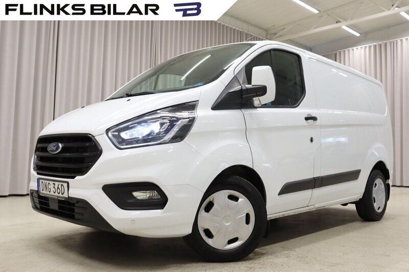 Vit Begagnad 2020 Ford Transit Custom Van | 229 900 kr (Marknadspris) - Bild 1/4