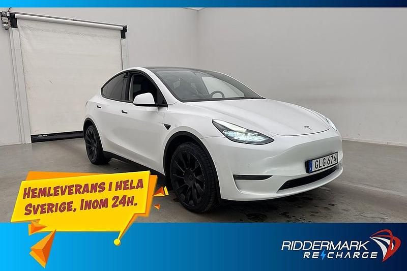 Begagnad Tesla Model Y Long Range AWD 378 kW (514 HK) 2022 Vit SUV
