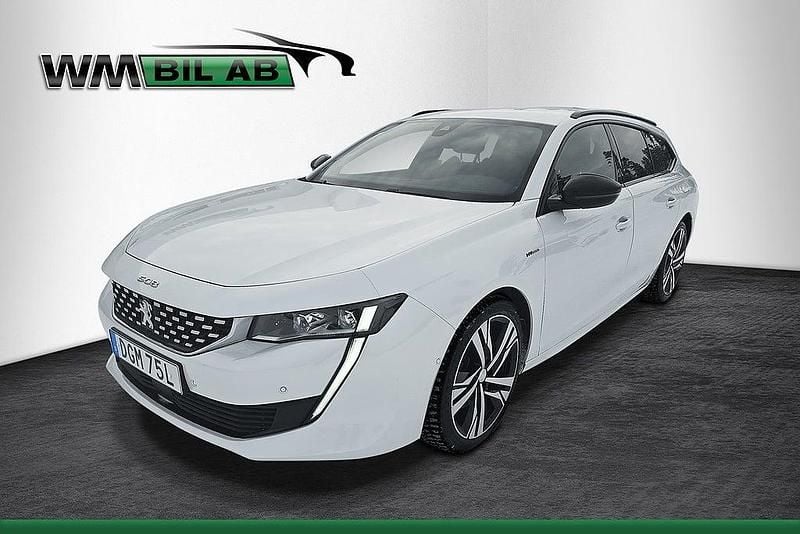 Begagnad Peugeot 508 SW GT-line 224 HK (164 kW) 2020 Vit Kombi