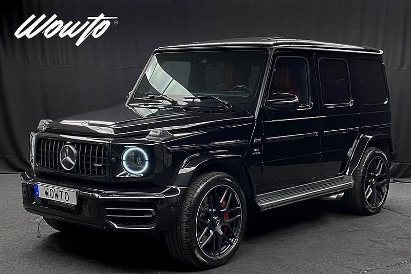 Obsidiansvart metallic Begagnad 2020 Mercedes G63 AMG AMG SUV | 1 569 800 kr (Marknadspris) - Bild 1/3