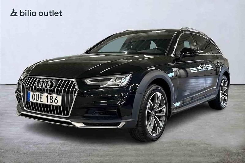 Svart Begagnad 2018 Audi A4 Allroad Kombi | 194 900 kr - Bild 1/1