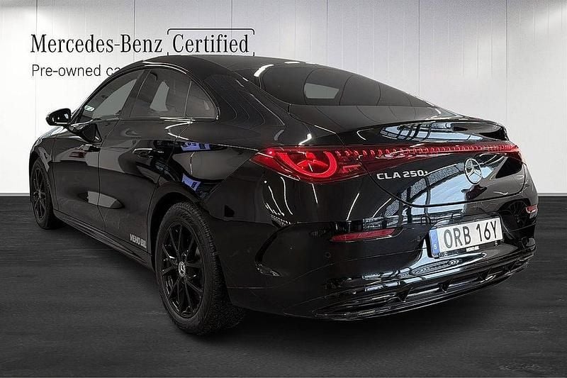 Begagnad Mercedes CLA 250+ AMG 200 kW (272 HK) 2025 Svart Sedan