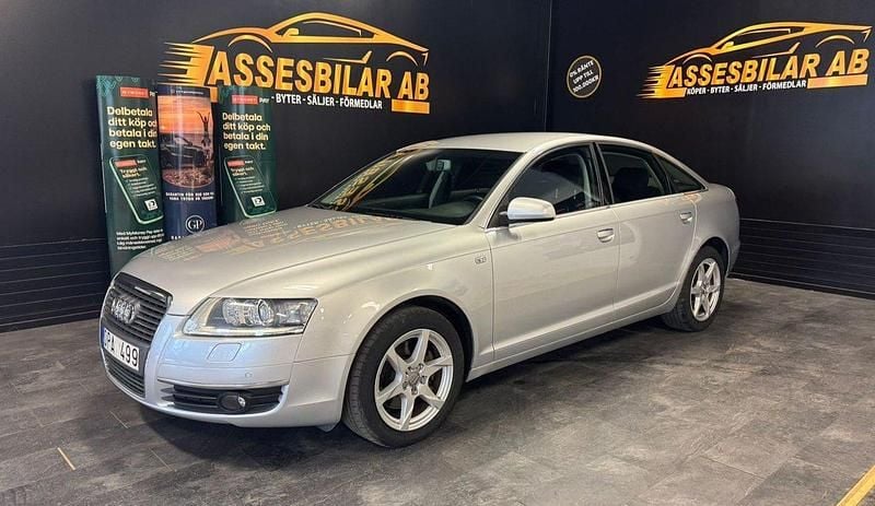 Silver Begagnad 2007 Audi A6 Proline Sedan | 74 900 kr (Marknadspris) - Bild 1/4
