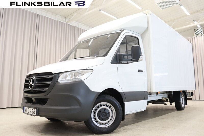 Vit Begagnad 2021 Mercedes Sprinter Van | 419 900 kr (Lite dyr) - Bild 1/4