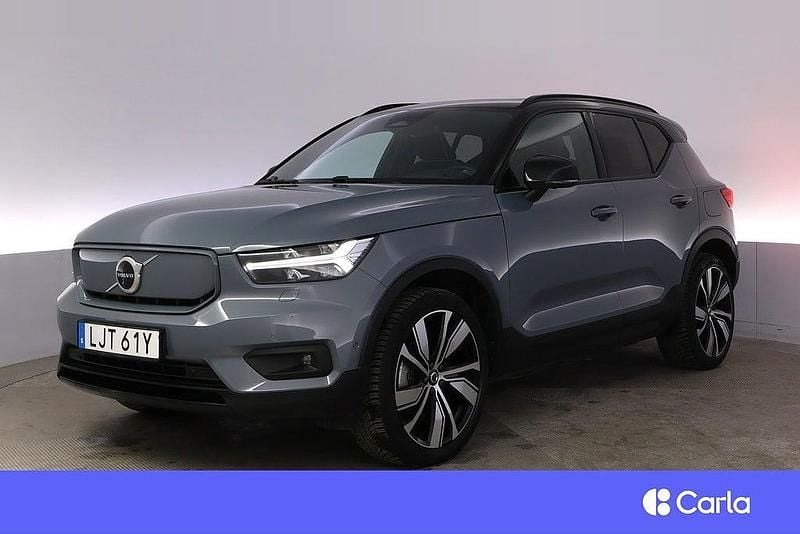 Grå Begagnad 2022 Volvo XC40 Pro SUV | 361 900 kr - Bild 1/4