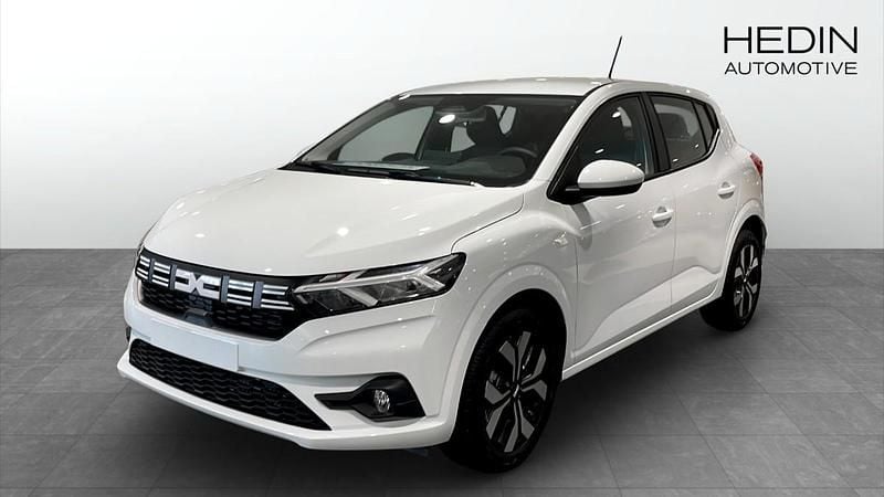 Snövit Ny 2025 Dacia Sandero Expression Halvkombi | 219 900 kr (Bra pris) - Bild 1/4