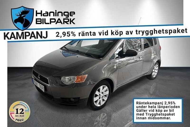 Brun Begagnad 2013 Mitsubishi Colt Halvkombi | 39 900 kr (Marknadspris) - Bild 1/2