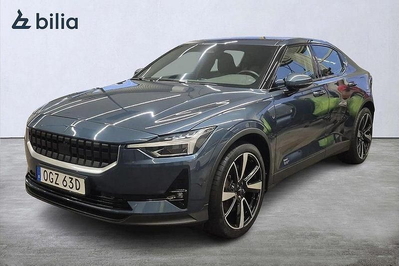 Blå Begagnad 2022 Polestar 2 Long Range Single Motor Halvkombi | 329 000 kr (Marknadspris) - Bild 1/3