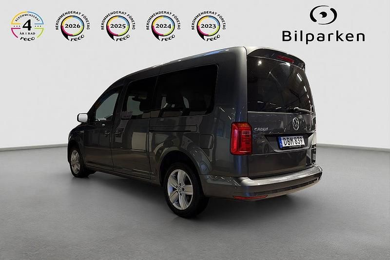 Begagnad VW Caddy Maxi Life Life 150 HK (110 kW) 2016 Grå Minibuss