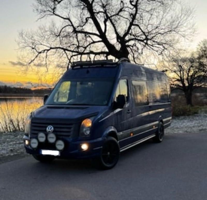 Begagnad VW Crafter 163 HK (119 kW) 2012 Blå metallic Van