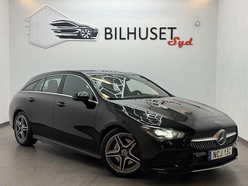 Begagnad Mercedes CLA200 Shooting Brake 2020 Svart Kombi