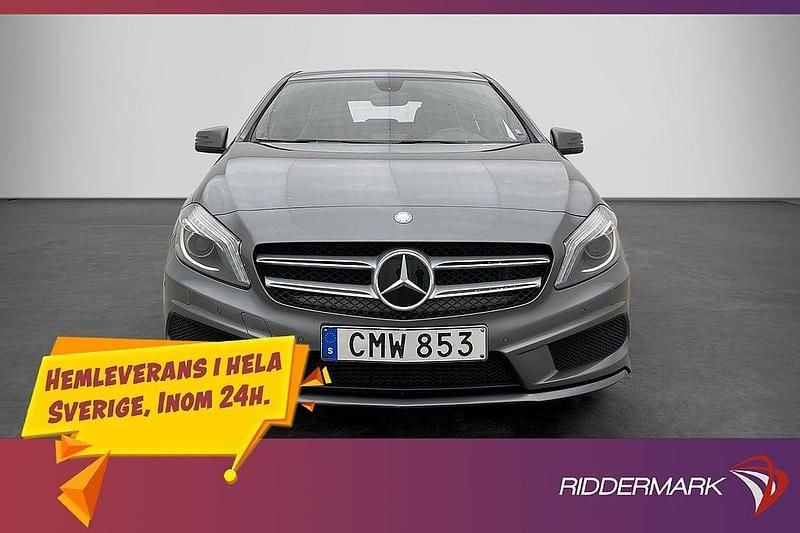 Begagnad Mercedes A200 AMG 136 HK (100 kW) 2014 Mgrå Halvkombi
