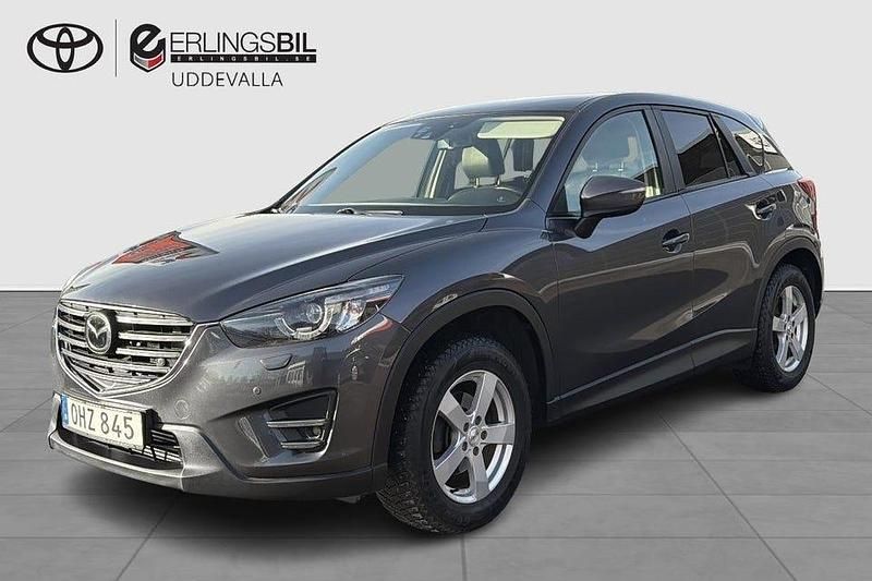 Grå Begagnad 2016 Mazda CX-5 Optimum SUV | 139 900 kr (Marknadspris) - Bild 1/4
