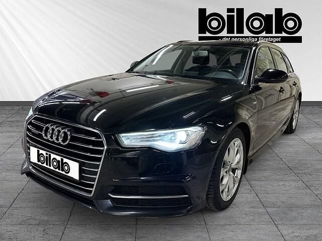 Begagnad Audi A6 S-Line 190 HK (139 kW) 2015 Svart Kombi