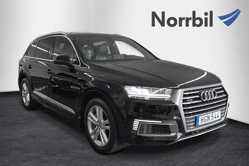 Svart Begagnad 2016 Audi Q7 Advanced SUV | 394 900 kr - Bild 1/4