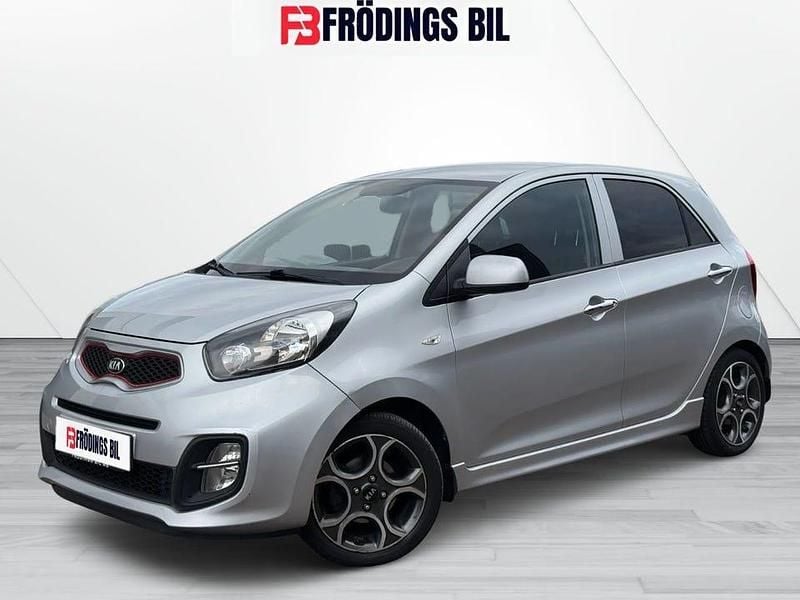Grå Begagnad 2014 Kia Picanto Sport Halvkombi | 89 900 kr (Marknadspris) - Bild 1/4