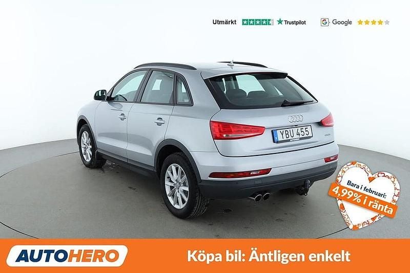 Begagnad Audi Q3 182 HK (133 kW) 2016 Silver SUV